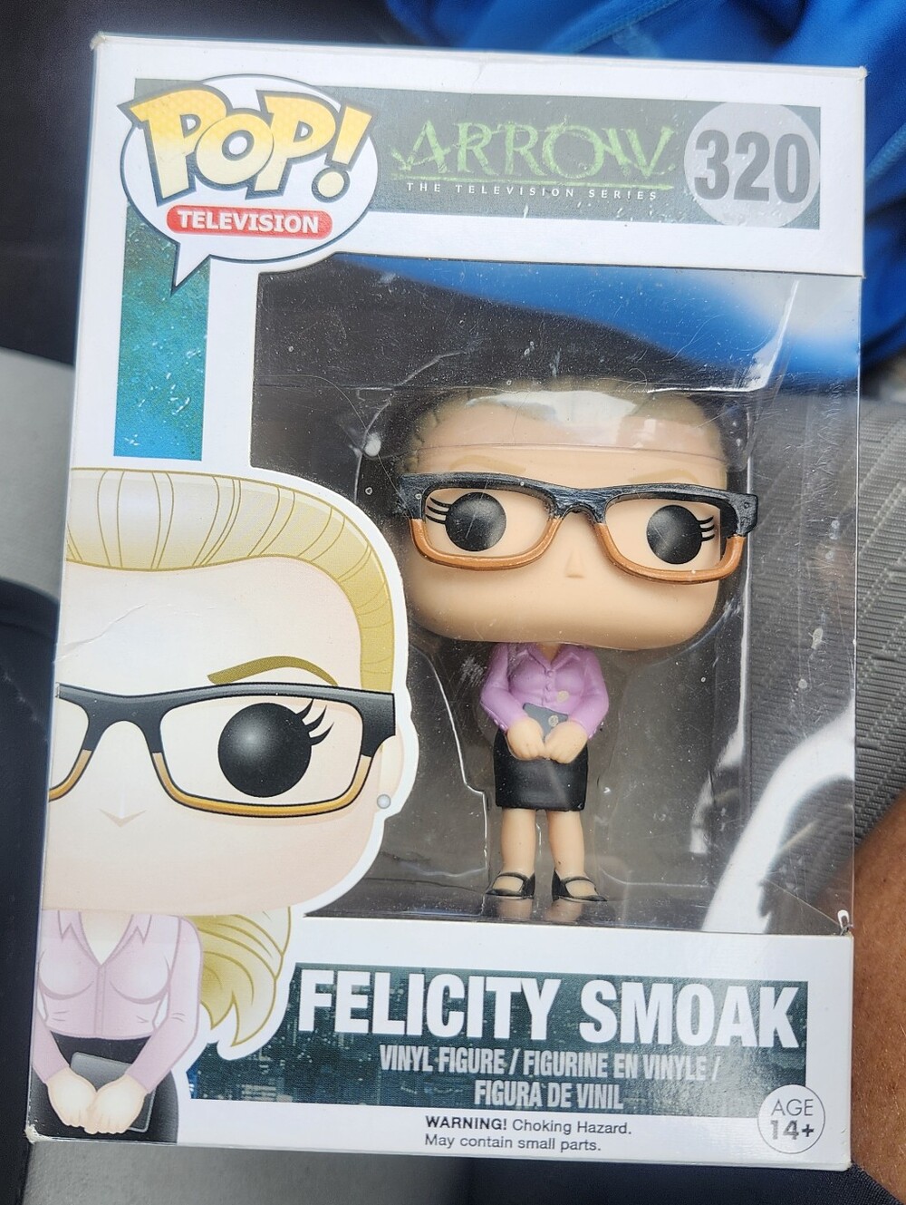 Felicity Smoak (#320) vinyl figure from the Funko Pop! Television Arrow series,